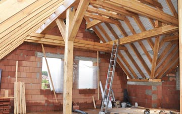 Higher Crackington attic trusses